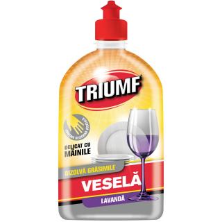 Triumf Detergent pentru vase, 500 ml, Lavanda