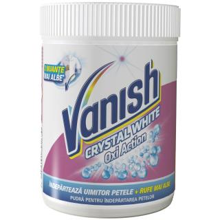 Vanish Pudra pentru indepartarea petelor, 423 g, Oxi Action Crystal White