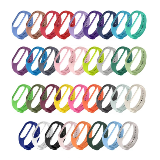 Bratara de schimb din silicon pentru smartband Xiaomi Mi Band 7, diferite colorituri, confortabila si rezistenta