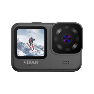 Camera de actiune iSEN VIRAN V9, Negru, 4K, LCD, 2.0  , Filmare 170  , Wi-Fi, Functie anti-tremurat, Telecomanda wireless, 1200 mAh