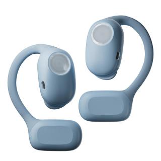 Casti wireless open-ear Blackview AirBuds 100 cu cutie de incarcare 500mAh, Bluetooth 5.3, Ice Blue