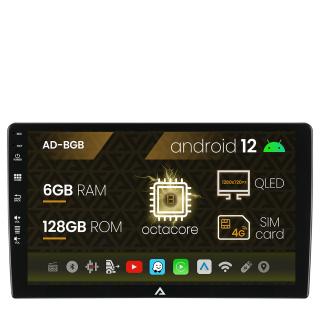 Navigatie All-in-one Universala, Android 13, B-Octacore   6GB RAM + 128GB ROM, 10.1 Inch - AD-BGB10006