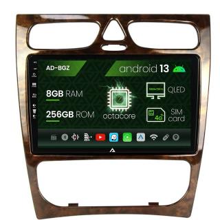 Navigatie Benz C Class (W203) (2002-2004), Android 13, Z-Octacore   8GB RAM + 256GB ROM, 9 Inch - AD-BGZ9008+AD-BGRKIT416V3
