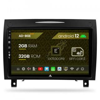 Navigatie Benz SLK (2006-2010), Android 12, E-Octacore   2GB RAM + 32GB ROM, 9 Inch - AD-BGE9002+AD-BGRKIT406V2