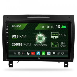 Navigatie Benz SLK (2006-2010), Android 13, Z-Octacore   8GB RAM + 256GB ROM, 9 Inch - AD-BGZ9008+AD-BGRKIT406V2