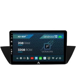 Navigatie BMW X1 (2009-2015), Android 12, P-Octacore   2GB RAM + 32GB ROM, 10.1 Inch - AD-BGP10002+AD-BGRKIT394