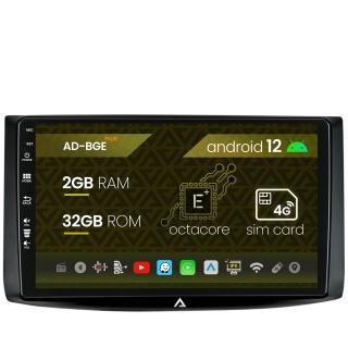 Navigatie Chevrolet Aveo (2006-2012), Android 12, E-Octacore   2GB RAM + 32GB ROM, 9 Inch - AD-BGE9002+AD-BGRKIT245