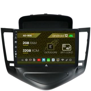 Navigatie Chevrolet Cruze (2008-2014), Android 12, E-Octacore   2GB RAM + 32GB ROM, 9 Inch - AD-BGE9002+AD-BGRKIT237