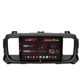 Navigatie Citroen Jumpy (2017+), Android 13, B-Octacore   6GB RAM + 128GB ROM, 9 Inch - AD-BGB9006+AD-BGRKIT348