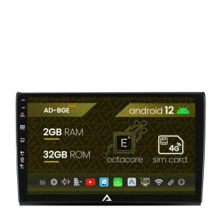 Navigatie Fiat Bravo (2006-2014), Android 12, E-Octacore   2GB RAM + 32GB ROM, 9 Inch - AD-BGE9002+AD-BGRKIT356