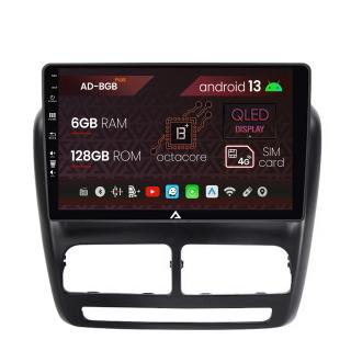 Navigatie Fiat Doblo (2010-2015), Android 13, B-Octacore   6GB RAM + 128GB ROM, 10.1 Inch - AD-BGB10006+AD-BGRKIT358