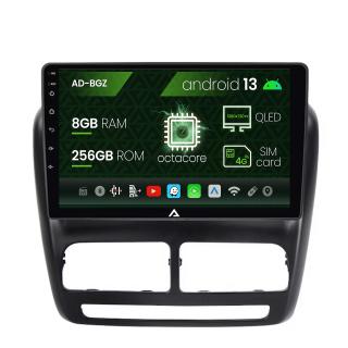 Navigatie Fiat Doblo (2010-2015), Android 13, Z-Octacore   8GB RAM + 256GB ROM, 10.1 Inch - AD-BGZ10008+AD-BGRKIT358