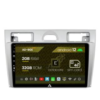 Navigatie Ford Fiesta (2002-2008), Android 12, E-Octacore   2GB RAM + 32GB ROM, 9 inch - AD-BGE9002+AD-BGRKIT143