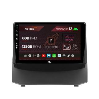 Navigatie Ford Fiesta (2013-2017), Android 13, B-Octacore   6GB RAM + 128GB ROM, 9 Inch - AD-BGB9006+AD-BGRKIT131-1317