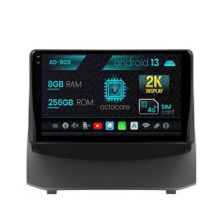 Navigatie Ford Fiesta (2013-2017), Android 13, X-Octacore   8GB RAM + 256GB ROM, 9.5 Inch - AD-BGX9008+AD-BGRKIT131-1317
