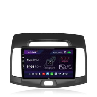 Navigatie Hyundai Elantra (2006-2011), Android 13, A-Octacore   4GB RAM + 64GB ROM, 9 Inch - AD-BGA9004+AD-BGRKIT178