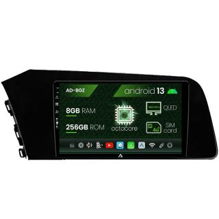 Navigatie Hyundai Elantra (2020-Prezent), Android 13, Z-Octacore   8GB RAM + 256GB ROM, 9Inch - AD-BGZ9008+AD-BGRKIT227