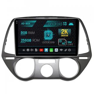 Navigatie Hyundai I20 (2008-2012), Android 13, X-Octacore   8GB RAM + 256GB ROM, 9.5 Inch - AD-BGX9008+AD-BGRKIT219