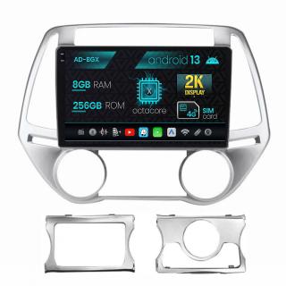 Navigatie Hyundai I20 (2012-2014), Android 13, X-Octacore   8GB RAM + 256GB ROM, 9.5 Inch - AD-BGX9008+AD-BGRKIT218