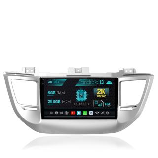 Navigatie Hyundai Tucson 3 (2015-2018), Android 13, X-Octacore   8GB RAM + 256GB ROM, 9.5 Inch - AD-BGX9008+AD-BGRKIT176