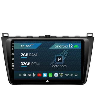 Navigatie Mazda 6 (2008-2013), Android 12, P-Octacore   2GB RAM + 32GB ROM, 9 Inch - AD-BGP9002+AD-BGRKIT328