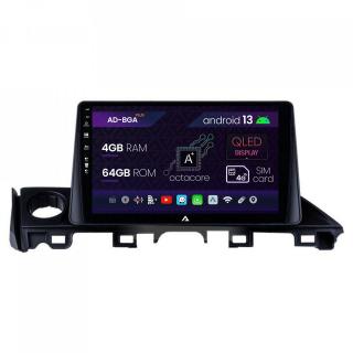 Navigatie Mazda 6 lll (2015-2018), Android 13, A-Octacore   4GB RAM + 64GB ROM, 9 Inch - AD-BGA9004+AD-BGRKIT329