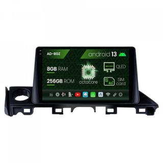 Navigatie Mazda 6 lll (2015-2018), Android 13, Z-Octacore   8GB RAM + 256GB ROM, 9 Inch - AD-BGZ9008+AD-BGRKIT329