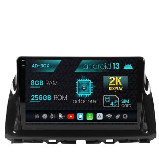 Navigatie Mazda CX-5 (2012-2015), Android 13, X-Octacore   8GB RAM + 256GB ROM, 10.36 Inch - AD-BGX10008+AD-BGRKIT319
