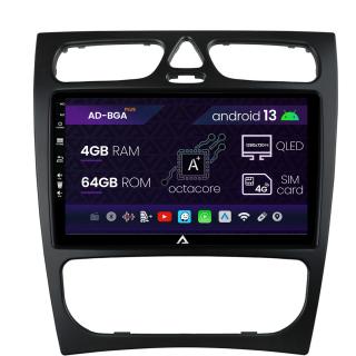 Navigatie Mercedes Benz C-Class W203 (2000-2005), Android 13, A-Octacore   4GB RAM + 64GB ROM, 9 INCH - AD-BGA9004+AD-BGRKIT416