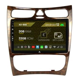 Navigatie Mercedes Benz CLK W209 (2000-2005), Android 12, E-Octacore   2GB RAM + 32GB ROM, 9 INCH - AD-BGE9002+AD-BGRKIT416V4
