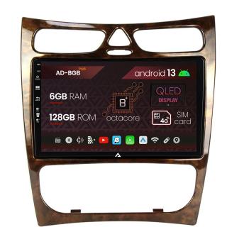 Navigatie Mercedes Benz CLK W209 (2000-2005), Android 13, B-Octacore   6GB RAM + 128GB ROM, 9 Inch - AD-BGB9006+AD-BGRKIT416V4