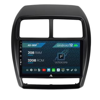 Navigatie Mitsubishi ASX (2016-2019), Android 12, P-Octacore   2GB RAM + 32GB ROM, 9 Inch - AD-BGP9002+AD-BGRKIT267V2