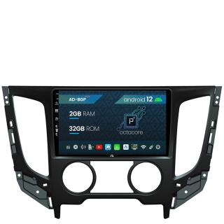 Navigatie Mitsubishi L200 (2014-2020), Android 12, P-Octacore   2GB RAM + 32GB ROM, 9 Inch - AD-BGP9002+AD-BGRKIT273