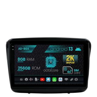 Navigatie Mitsubishi L200   Pajero Sport, Android 13, X-Octacore   8GB RAM + 256GB ROM, 9.5 Inch - AD-BGX9008+AD-BGRKIT278