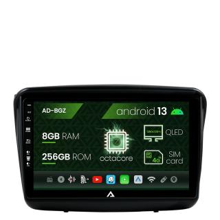 Navigatie Mitsubishi L200   Pajero Sport, Android 13, Z-Octacore   8GB RAM + 256GB ROM, 9 Inch - AD-BGZ9008+AD-BGRKIT278