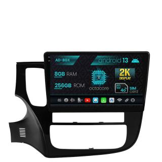 Navigatie Mitsubishi Outlander (2013-2020), Android 13, X-Octacore   8GB RAM + 256GB ROM, 10.36 Inch - AD-BGX10008+AD-BGRKIT268