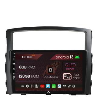 Navigatie Mitsubishi Pajero (2006-2014), Android 13, B-Octacore   6GB RAM + 128GB ROM, 9 Inch - AD-BGB9006+AD-BGRKIT271