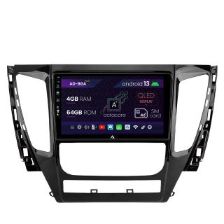 Navigatie Mitsubishi Pajero 2017, Android 13, A-Octacore   4GB RAM + 64GB ROM, 9 Inch - AD-BGA9004+AD-BGRKIT270