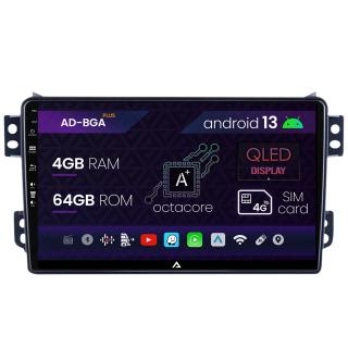 Navigatie Opel Agila   Suzuki Splash (2007-2014), Android 13, A-Octacore   4GB RAM + 64GB ROM, 9 Inch - AD-BGA9004+AD-BGRKIT388V2