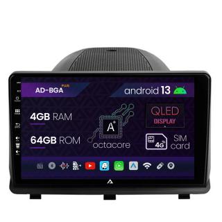 Navigatie Opel Antara (2006-2015), Android 13, A-Octacore   4GB RAM + 64GB ROM, 9 Inch - AD-BGA9004+AD-BGRKIT386