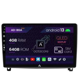 Navigatie Peugeot 407 (2004-2011), Android 13, A-Octacore   4GB RAM + 64GB ROM, 9 Inch - AD-BGA9004+AD-BGRKIT266V3