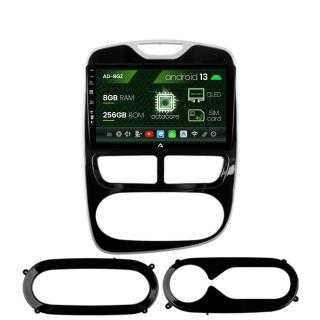 Navigatie Renault Clio IV (2012-2016), Android 13, Z-Octacore   8GB RAM + 256GB ROM, 9 Inch - AD-BGZ9008+AD-BGRKIT369-1216