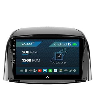 Navigatie Renault Koleos (2009-2016), Android 12, P-Octacore   2GB RAM + 32GB ROM, 9 Inch - AD-BGP9002+AD-BGRKIT365