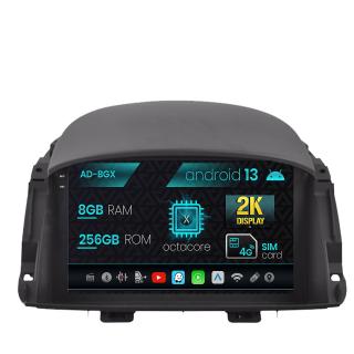 Navigatie Renault Koleos (2009-2016), Android 13, X-Octacore   8GB RAM + 256GB ROM, 9.5 Inch - AD-BGX9008+AD-BGRKIT365