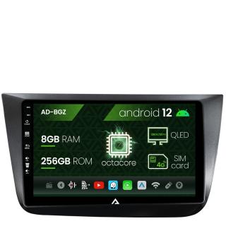 Navigatie Seat Altea Toledo (2005-2012), Android 13, Z-Octacore   8GB RAM + 256GB ROM, 9 Inch - AD-BGZ9008+AD-BGRKIT055