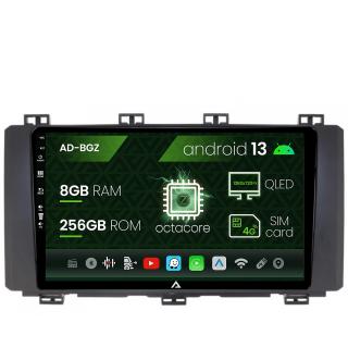 Navigatie Seat Ateca (2016-Prezent), Android 13, Z-Octacore   8GB RAM + 256GB ROM, 9 Inch - AD-BGZ9008+AD-BGRKIT045V2