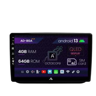 Navigatie Skoda Fabia (2007-2014), Android 13, A-Octacore   4GB RAM + 64GB ROM, 10.1 Inch - AD-BGA10004+AD-BGRKIT046