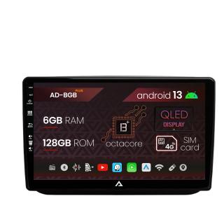 Navigatie Skoda Fabia (2007-2014), Android 13, B-Octacore   6GB RAM + 128GB ROM, 10.1 INCH - AD-BGB10006+AD-BGRKIT046