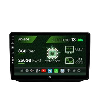 Navigatie Skoda Fabia (2007-2014), Android 13, Z-Octacore   8GB RAM + 256GB ROM, 10.1 Inch - AD-BGZ10008+AD-BGRKIT046