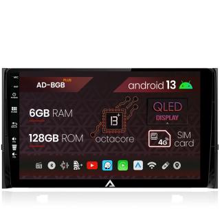 Navigatie Skoda Kodiaq, Android 13, B-Octacore   6GB RAM + 128GB ROM, 10.1 Inch - AD-BGB10006+AD-BGRKIT028